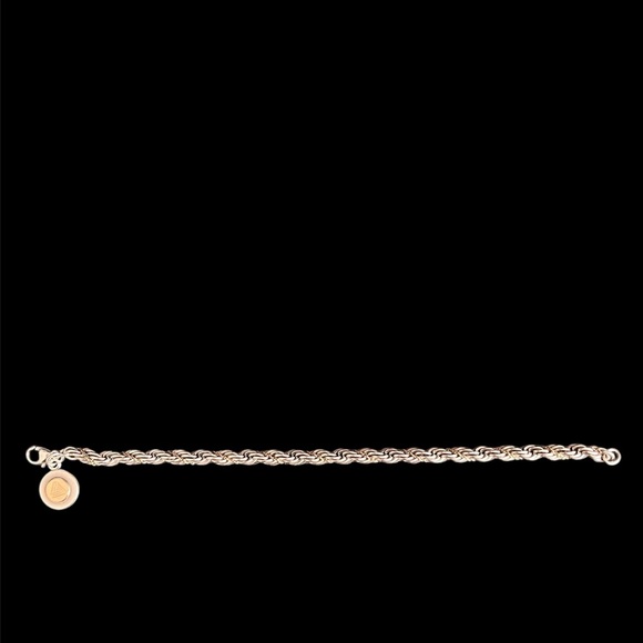 Tiffany & Co. Vintage Two-Tone Twist Rope Chain Bracelet - Picture 1 of 3